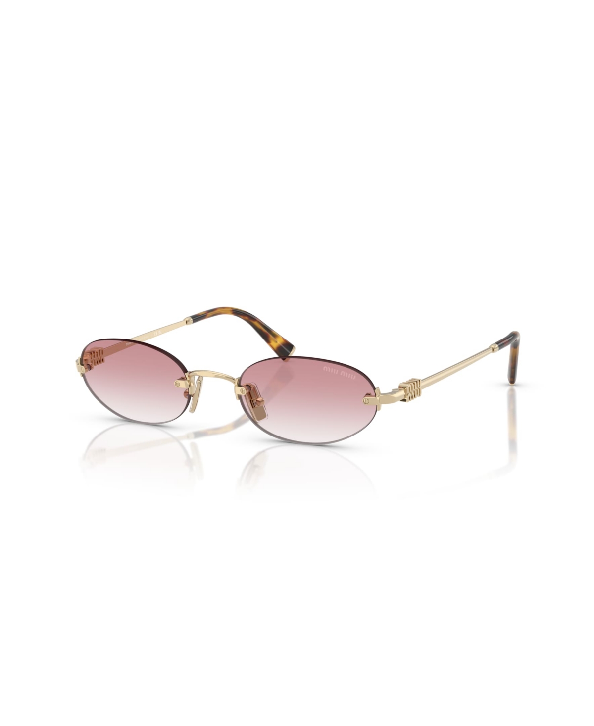 Miu Miu Oval-frame Sunglasses