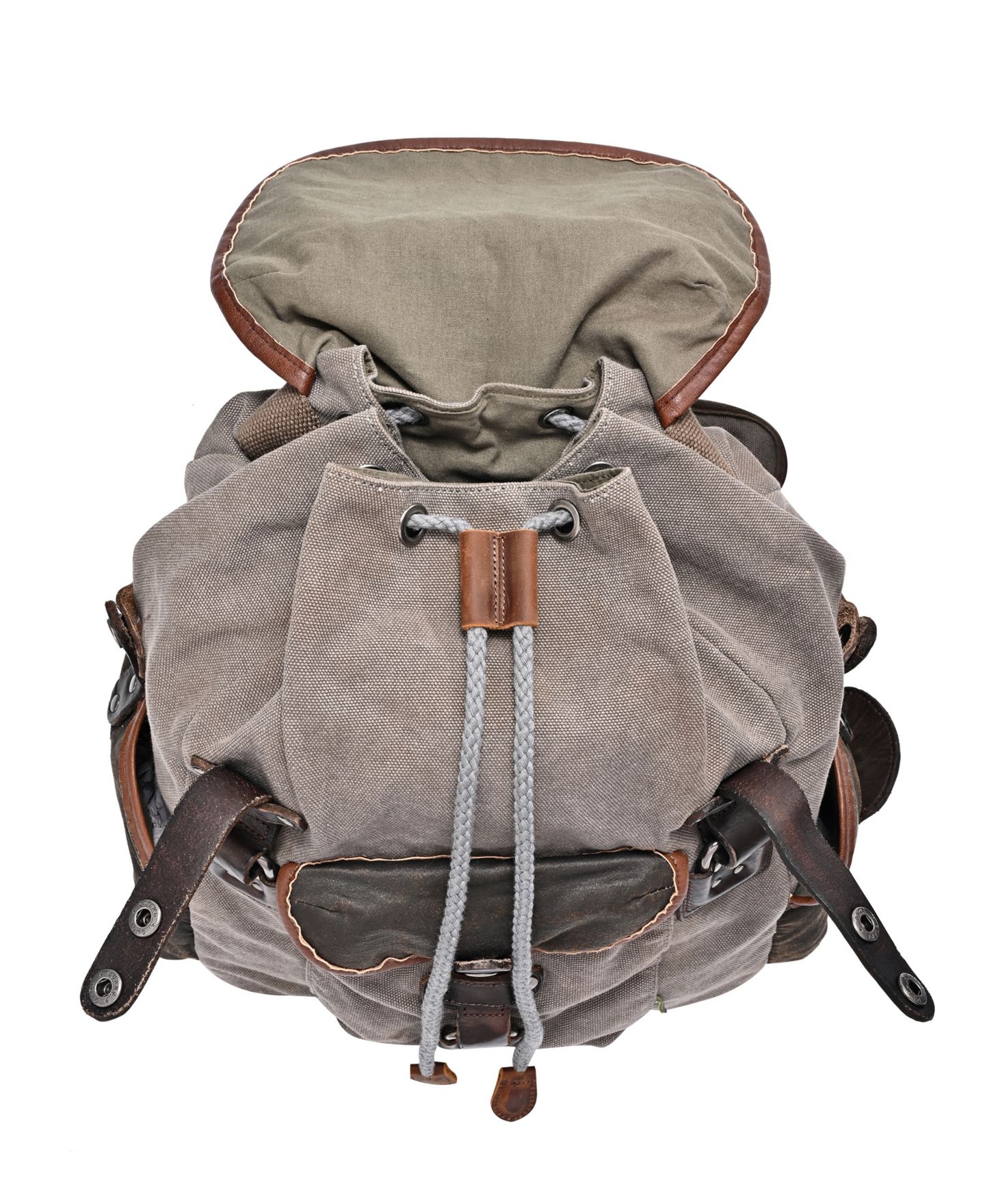 Рюкзак TSD BRAND Tapa Canvas, цвет: Серый — фото 10