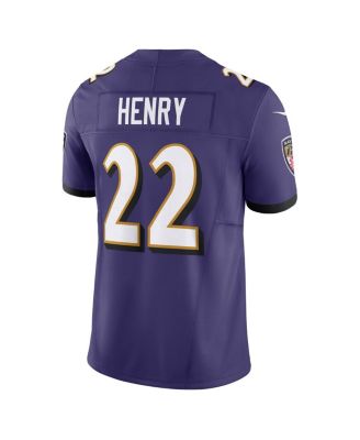 Men's Derrick Henry Purple Baltimore Ravens Vapor F.U.S.E. Limited Jersey
