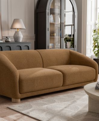 88" Waxley Chenille Slope Arm Sofa