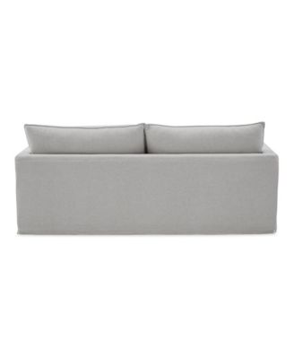 84" Linen Maddy Narrow Track Arm Sofa