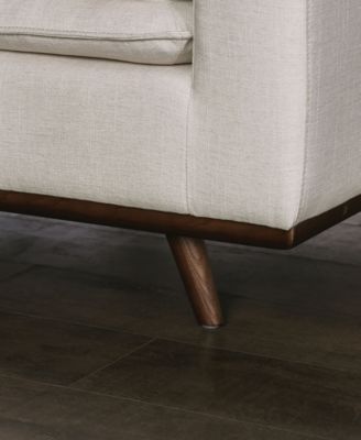 83" Kasi Cotton Round Arm Sofa