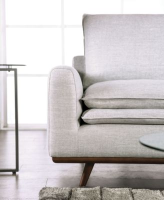 83" Kasi Round Arm Sofa