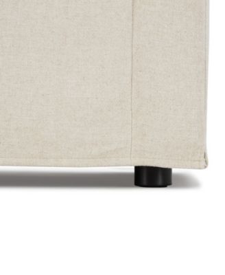 84" Linen Maddy Narrow Track Arm Sofa