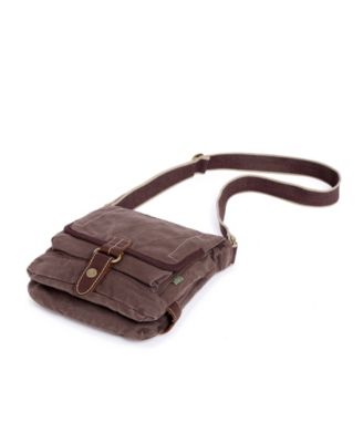 Atona Classic Flap Canvas Crossbody Bag