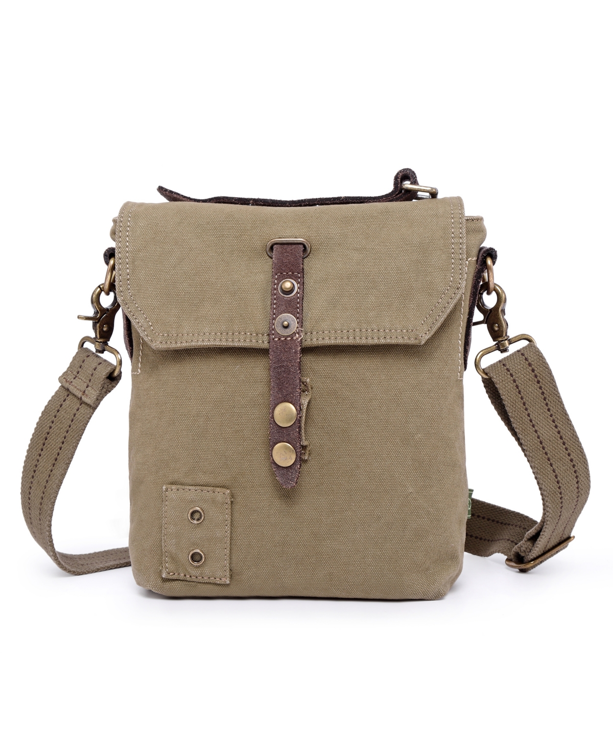 Coastal Canvas Crossbody Bag - Olive