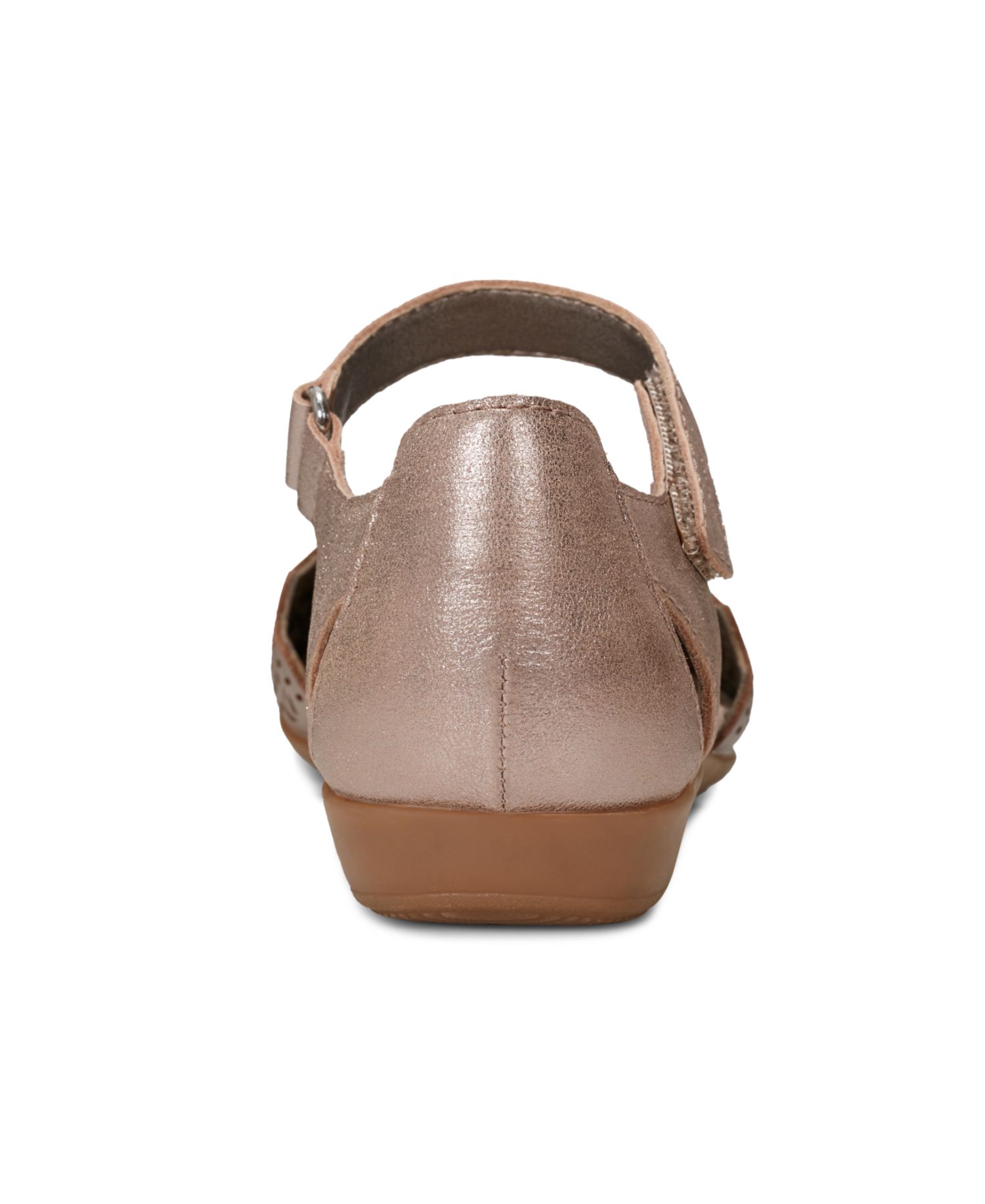 Women's Bronnie Perforated Two-Piece Flat Sandals