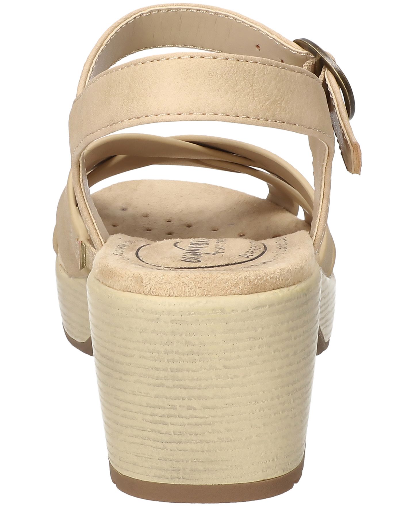 Женские сандалии Easy Street Easy Works Miyah Slip-Resistant, цвет: Костяной — фото 3
