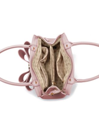 Poppy Bowtie Top Handle Satchel Bag