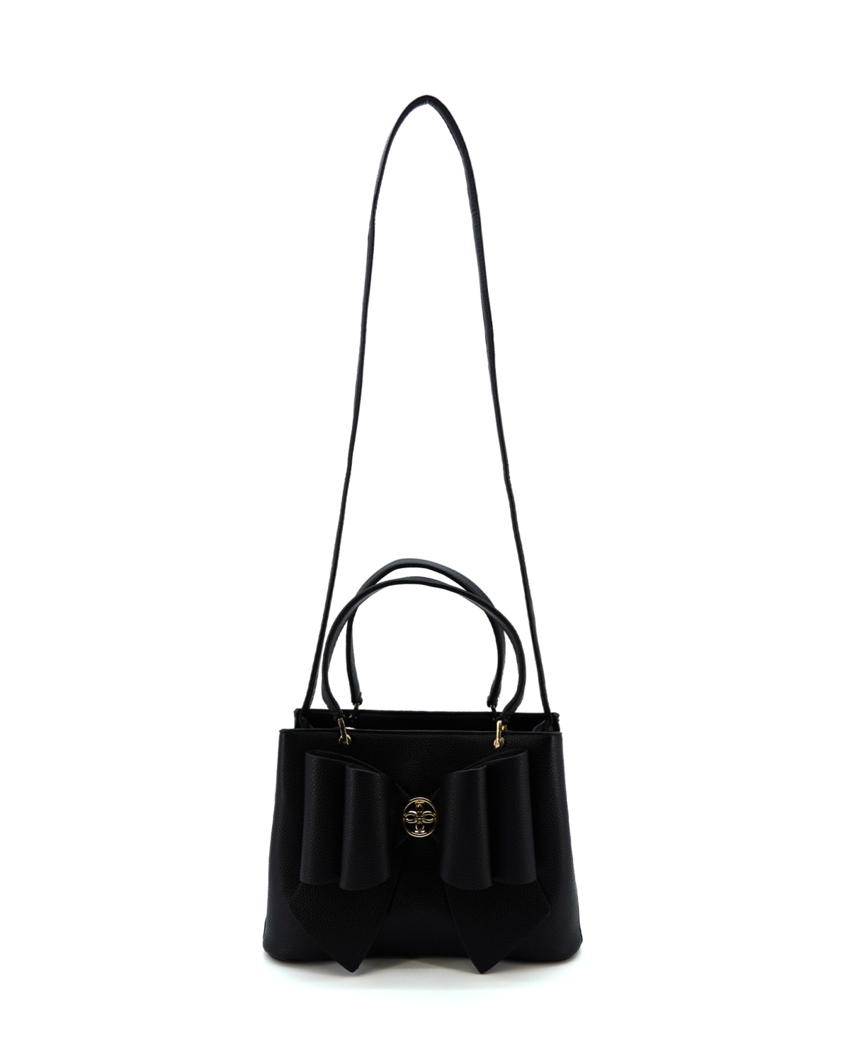 Like Dreams Jesse Fall Bow Crossbody Bag In Black
