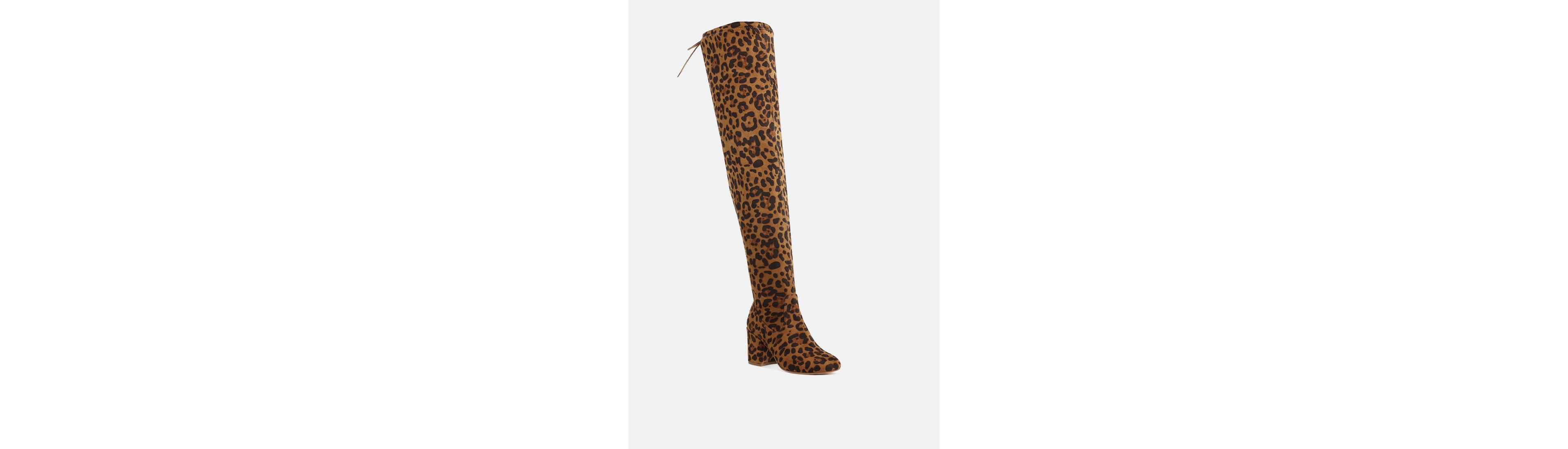 Liama Minimal Drawstring Detail Knee-High Boots