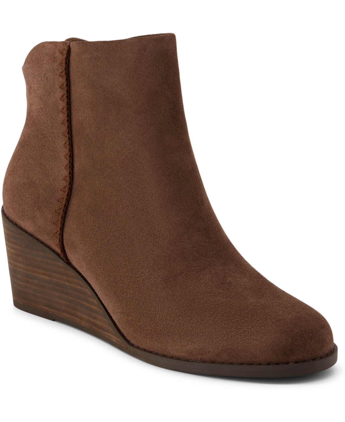 TOMS WOMEN'S JOANNA WEDGE HEEL BOOTS
