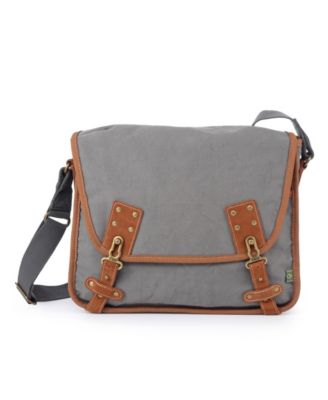 Dolphin Canvas Messenger Bag