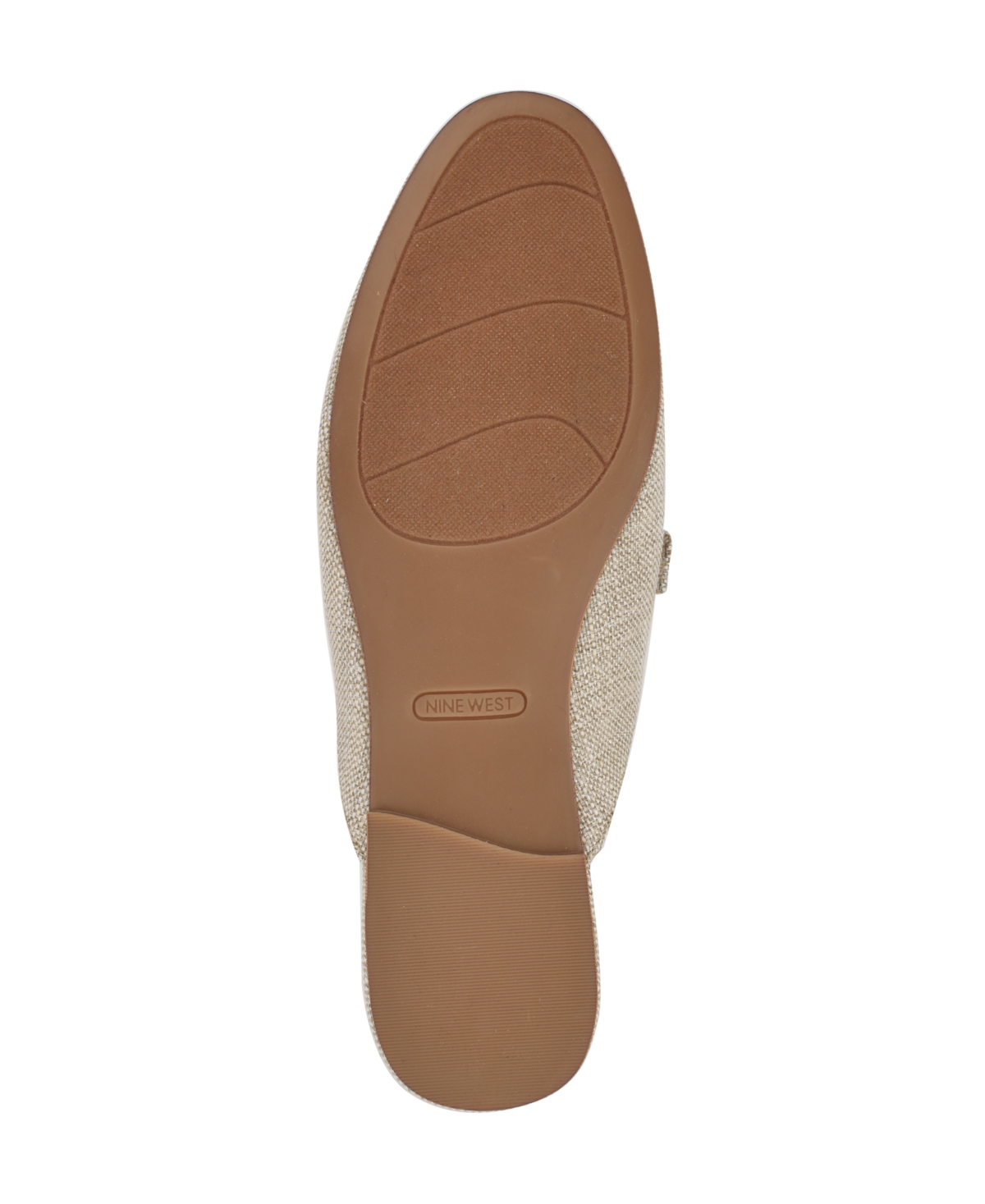 Nine West Women's Bivey Round Toe Casual Mules -Natural