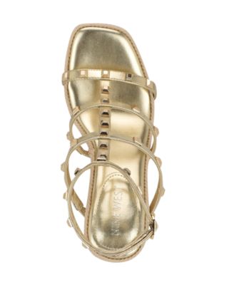 Nine West Women's Sardis Square Toe Wedge Sandals - Macy's