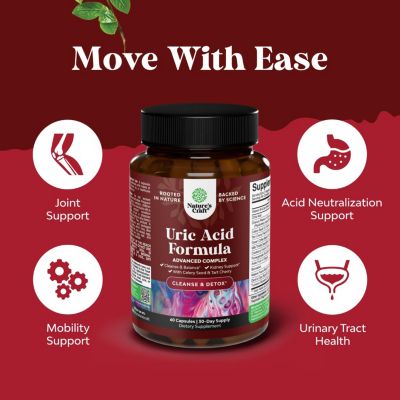 Uric Acid Supplement, 60ct