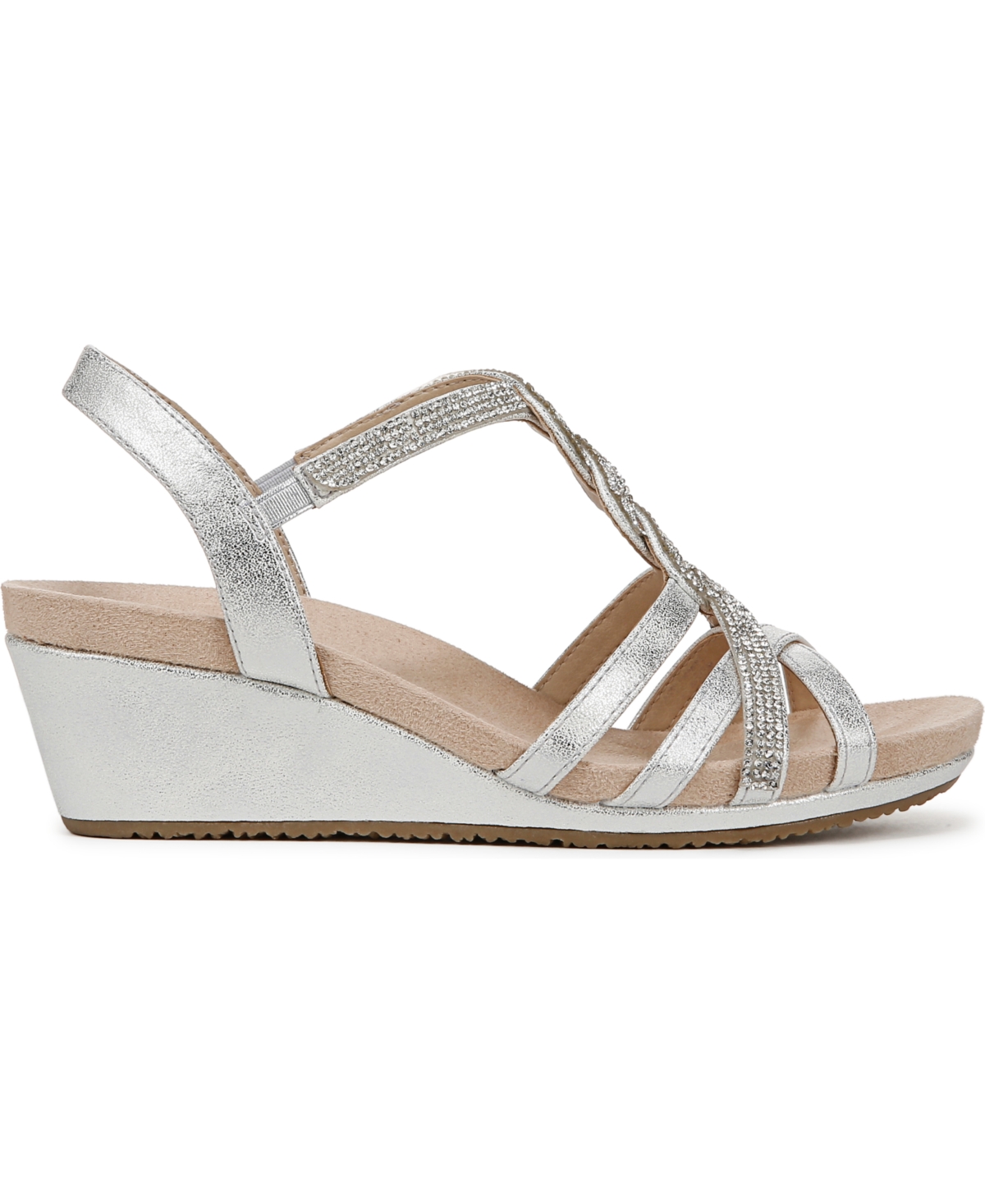LIFESTRIDE WOMEN'S MIAMI STRAPPY WEDGE SANDALS 