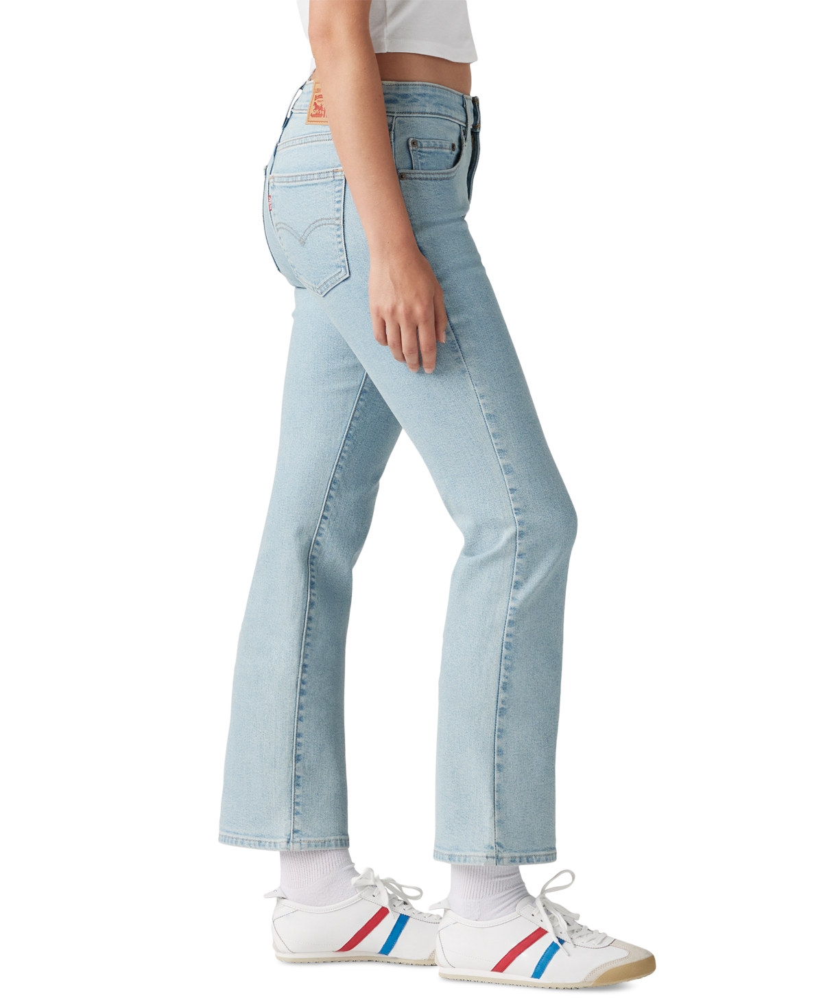 Levi's Women's 725 High-rise Kick Boot Jeans In Struck By Lightning Clean