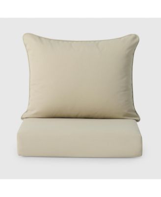 Outdoor Patio HDPE Right Arm Facing Sectional Teak Corner Club Chair with Patio Cushions