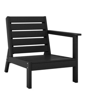 Outdoor Patio 3-Piece HDPE Deep Seating Sectional Sofa