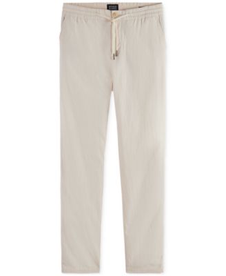 Men's Warren Drawstring Linen Pant