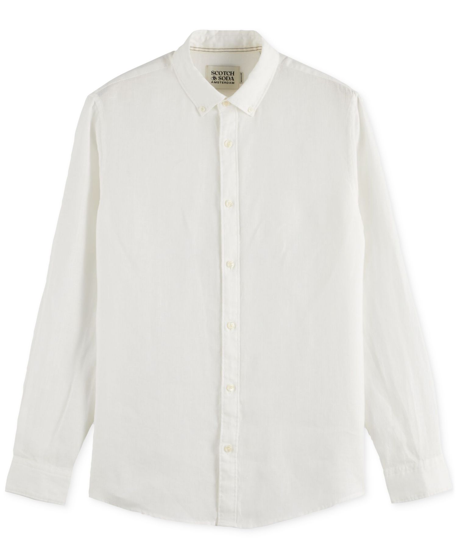Men's Long-Sleeve Linen Shirt