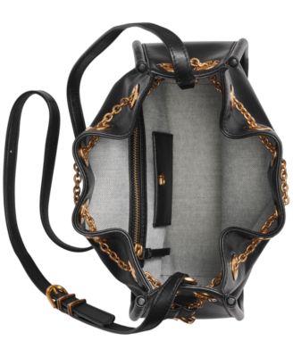 Plainview Chain Drawstring Crossbody Bag