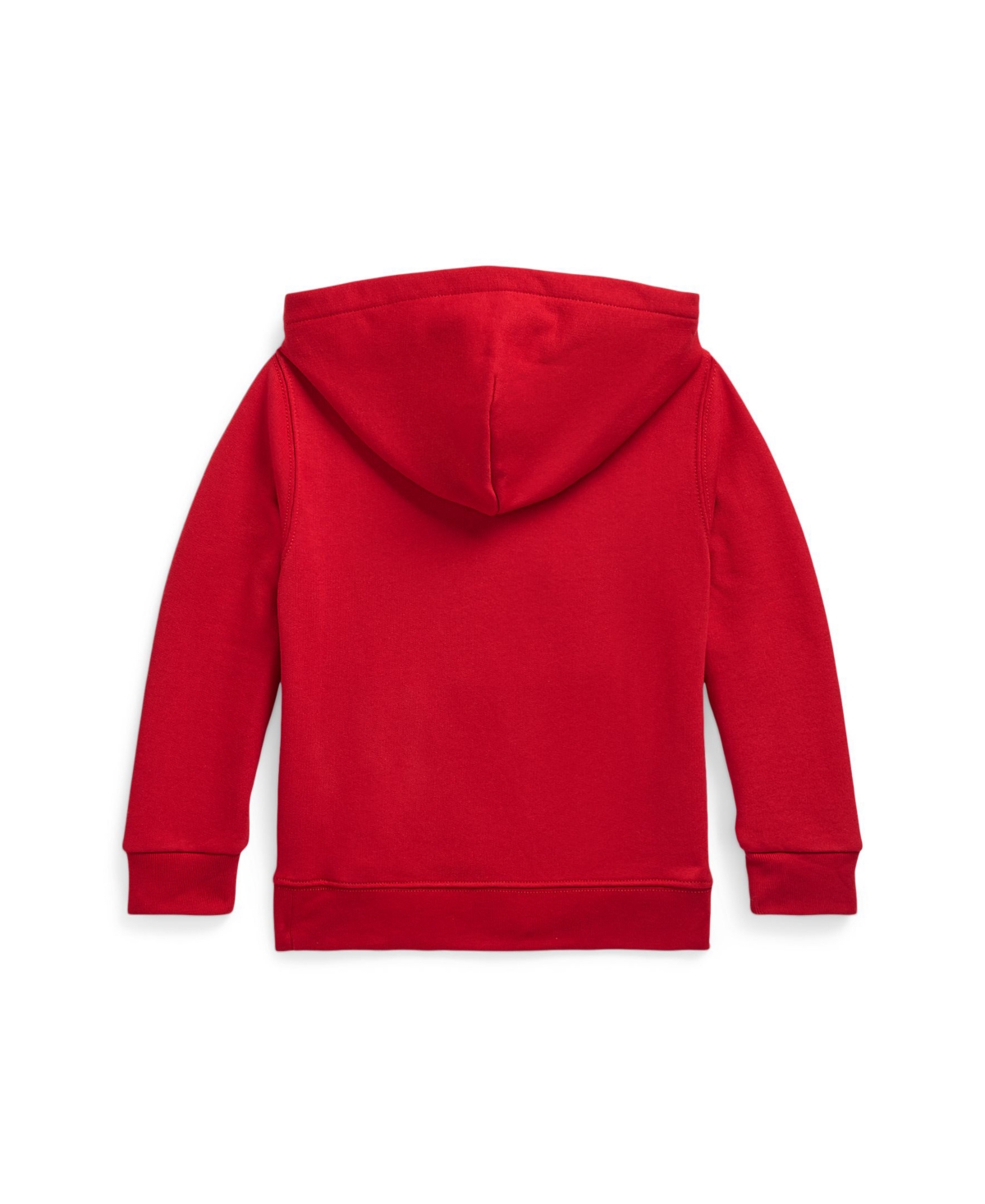 Polo Ralph Lauren Toddler and Little Boys Plaid-Logo Fleece Hoodie - Rl 2000 Red