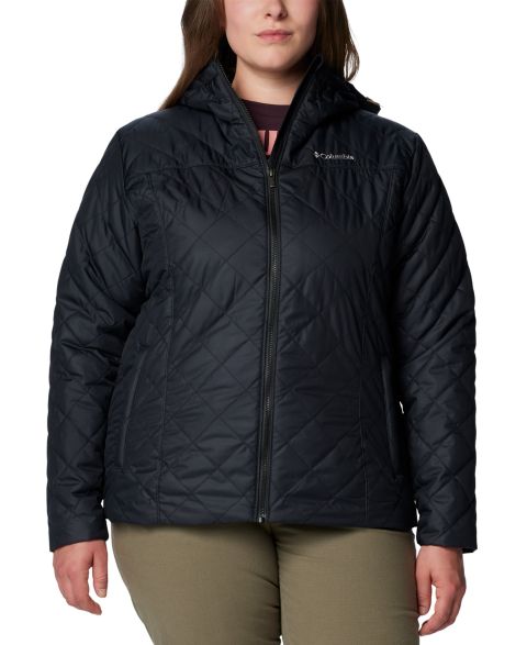 Женская куртка Columbia Copper Crest II Hooded, цвет: Чёрный
