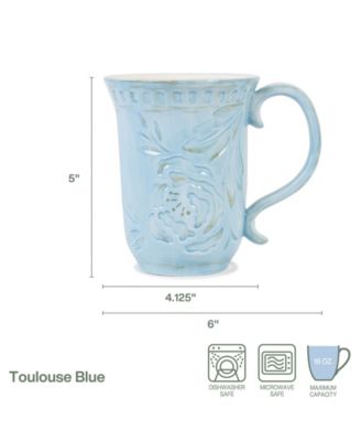 Toulouse Mugs, Set of 4