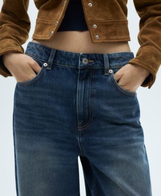 Women's Low-Rise Loose-Fit Wide Leg Jeans