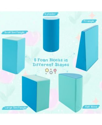 5-Piece Kids Climb and Crawl Activity Playset