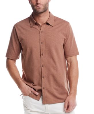 Weatherproof Vintage - Men's Twill Short-Sleeve Button Shirt