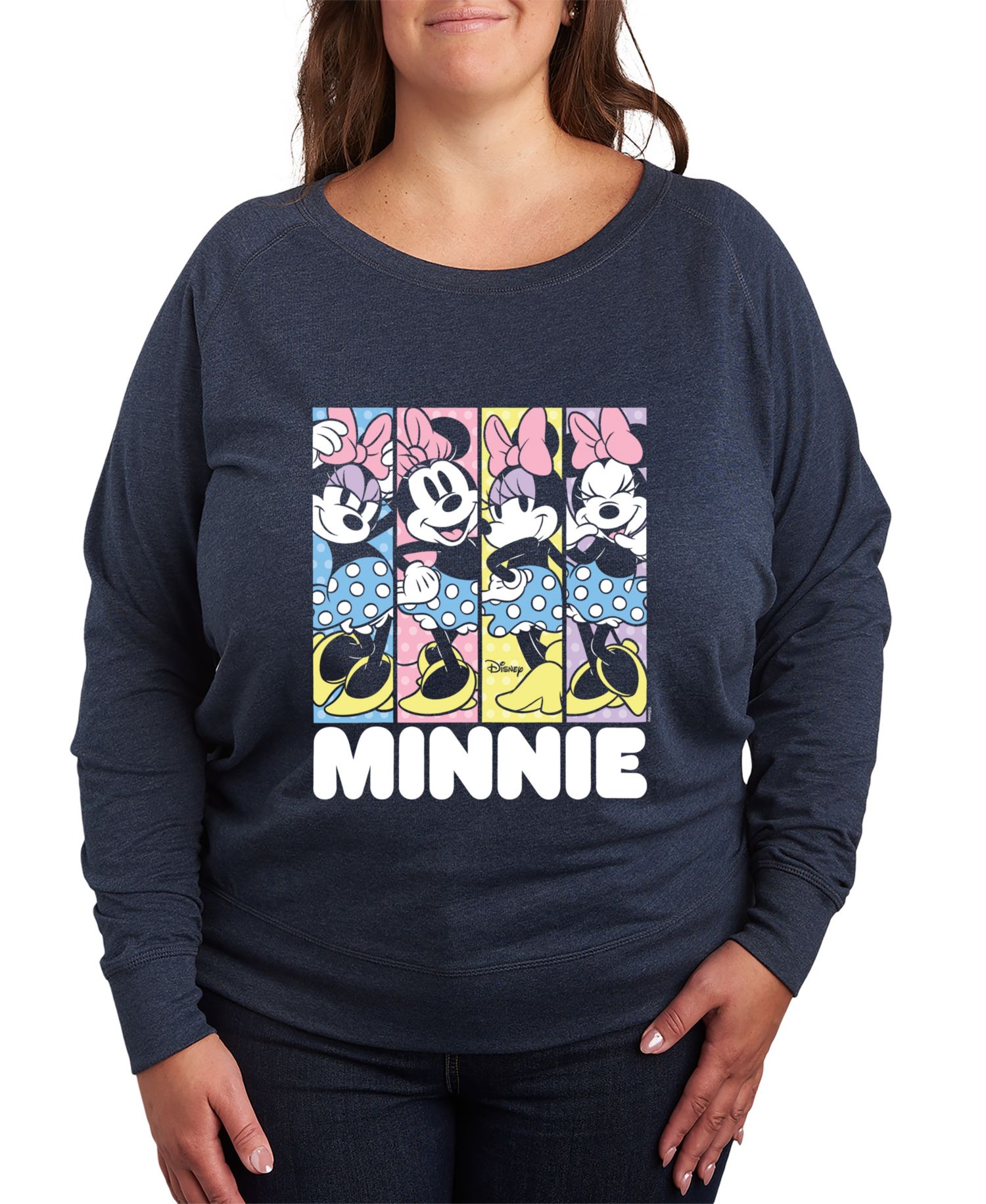 Plus Size Disney Minnie Graphic Pullover T-shirt