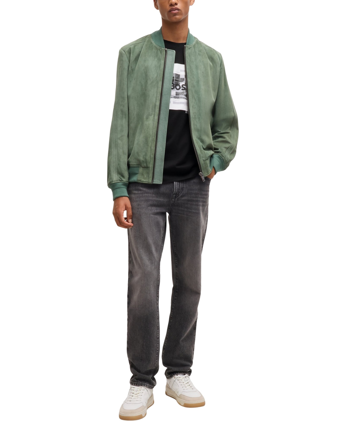 Boss by Hugo Boss Men's Logo-Artwork T-Shirt