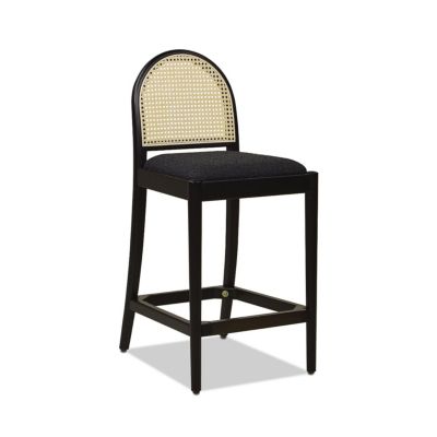 Set of 2 Rattan Counter Height Stools