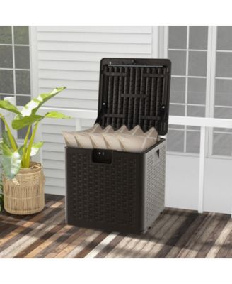 31Gallon All Weather Storage Container with Lockable Lid-S