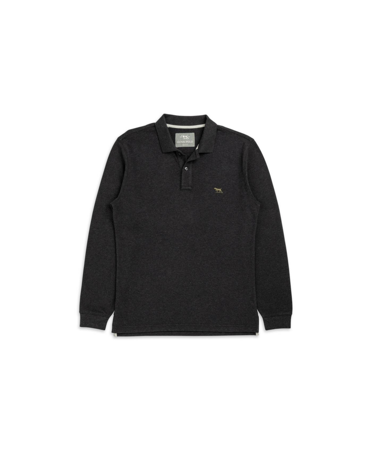 Rodd & Gunn Ls Gunn Polo In Gray