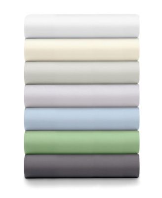 Percale Cool and Crisp 500 Thread Count 100% Cotton Pillowcase Set, King