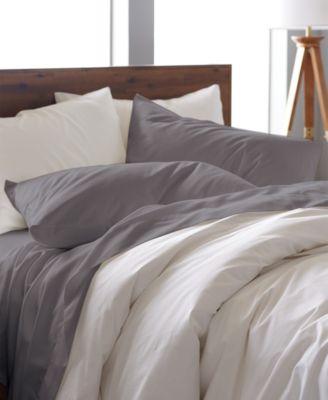 Percale Cool and Crisp 500 Thread Count 100% Cotton Pillowcase Set, King