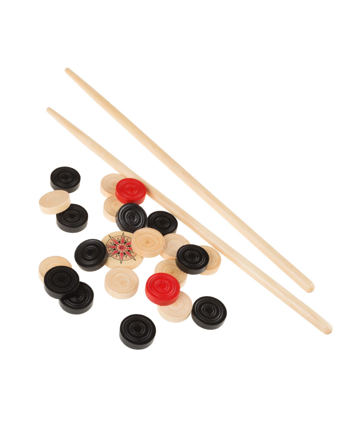 Детская настольная игра Trademark Global Carrom Board Game, Ages 6+ — фото 4