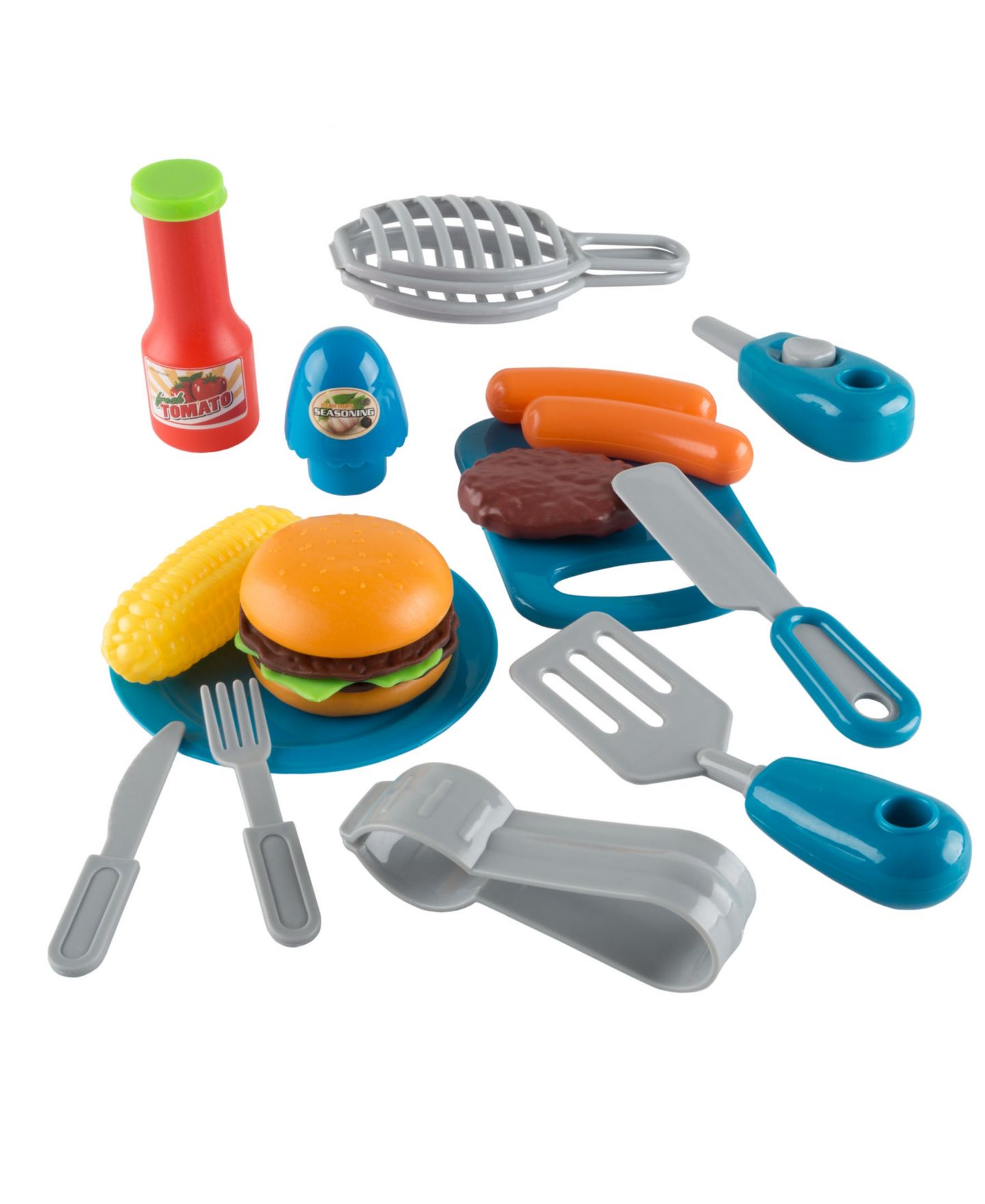 Детская игрушка Trademark Global Hey Play BBQ With Lights and Sounds Kitchen Playset, Ages 3+ — фото 5