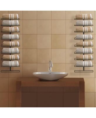 Wall Mount Wine Rack - 27 Level Wine Rack Wall Mounted for Wine Bottles