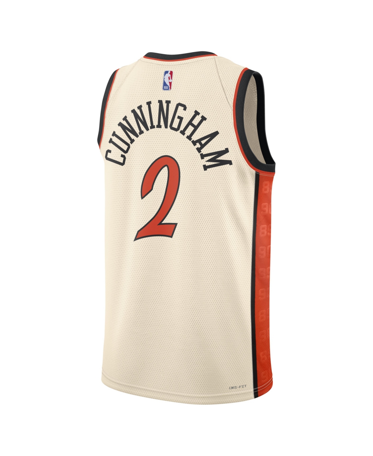 Nike Men's and Women'sCade Cunningham Detroit Pistons 2024/25 City Edition Finished Swingman Jersey - White