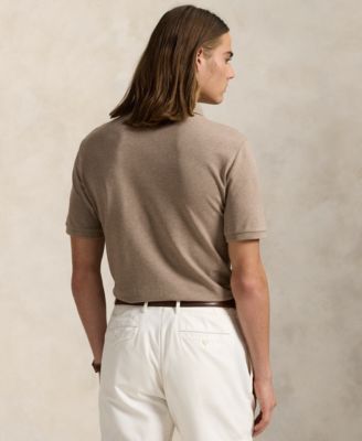 Men's Classic-Fit Stretch Mesh Polo Shirt