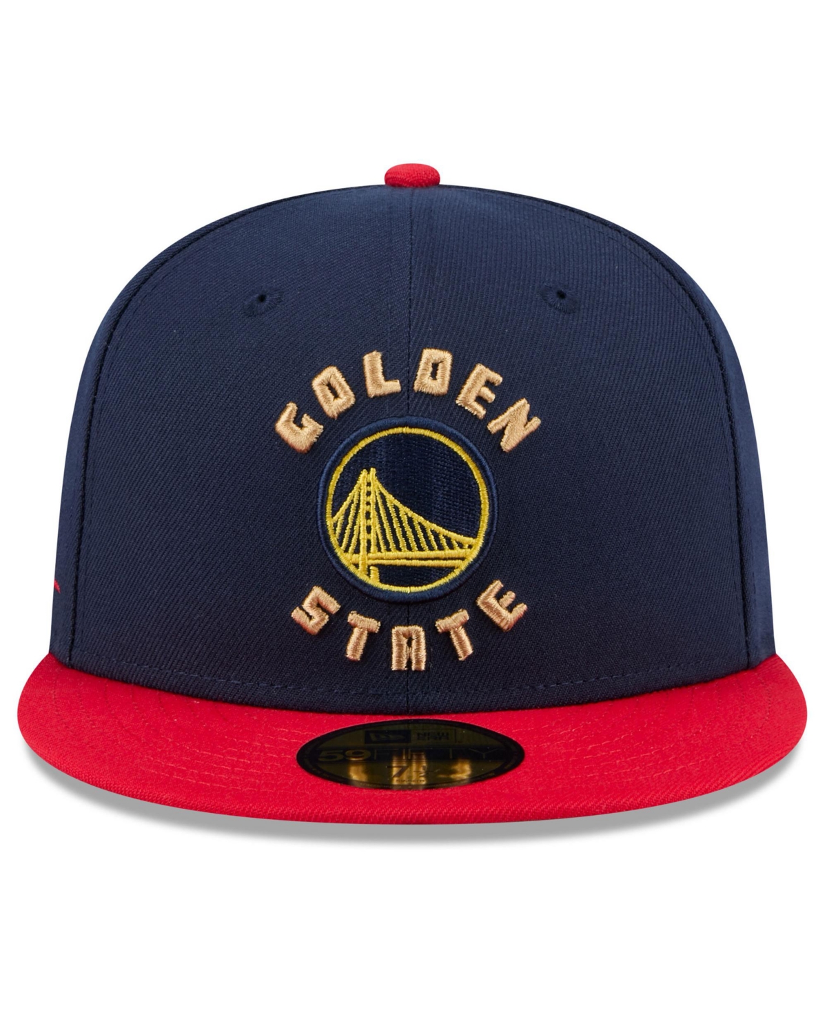 New Era Men'sGolden State Warriors 2024/25 City Edition 59FIFTY Fitted Hat - Navy