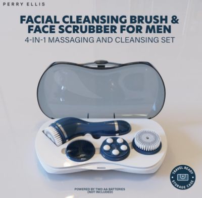 MEN S 4-IN-1 MASSAGE & FACIAL CLEANING DEVICE