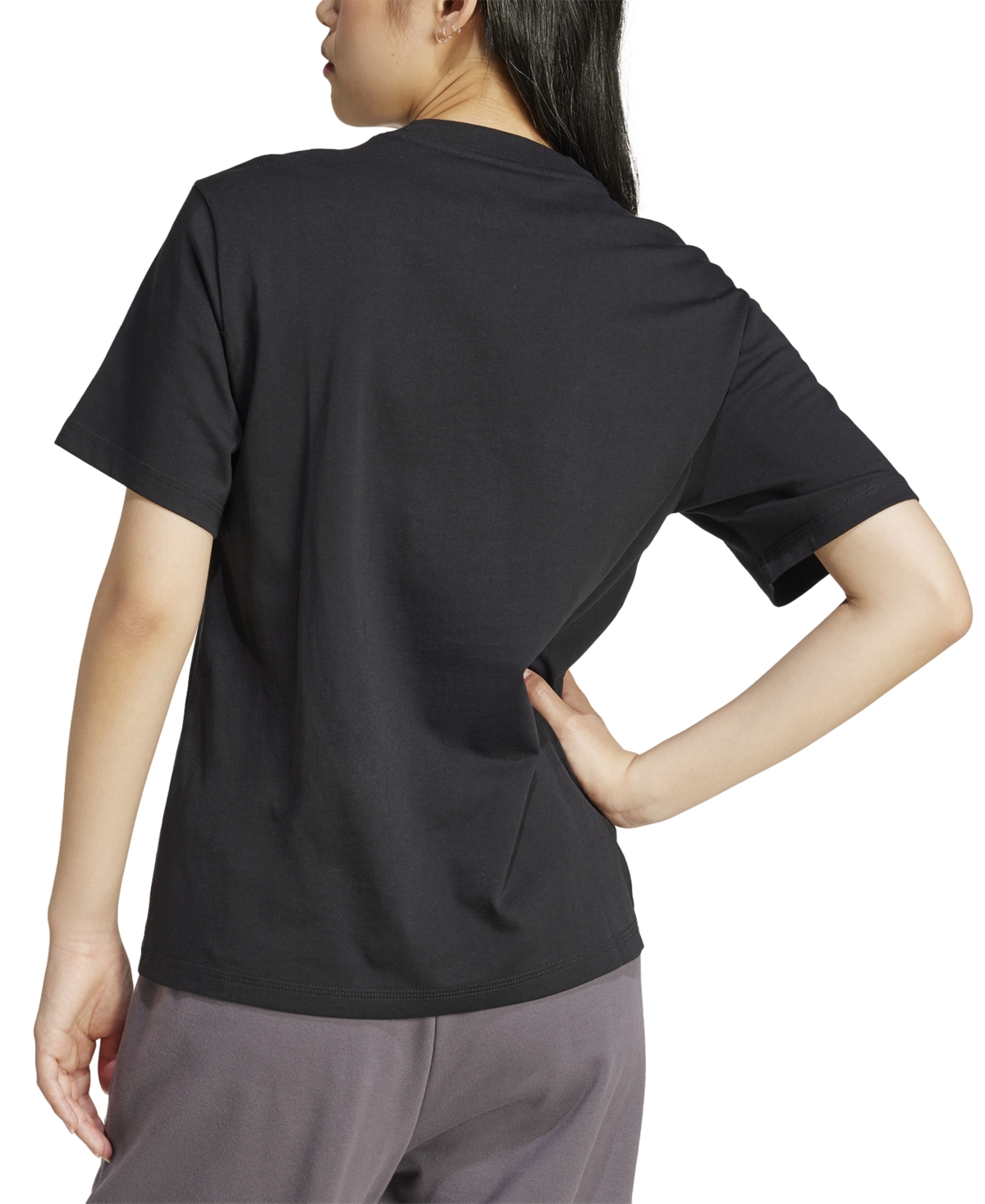 ADIDAS ORIGINALS WOMEN'S ESSENTIALS BIG LOGO COTTON T-SHIRT