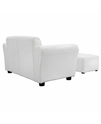 Soft Kids Double Sofa with Ottoman