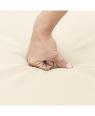 5 Pieces Patio Rattan Furniture with 2 Ottomans and Tempered Glass Table